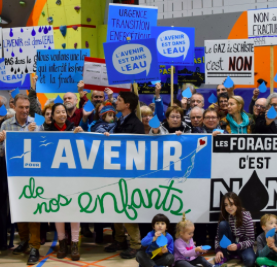 Opposition aux gaz de schiste dans Lotbinière