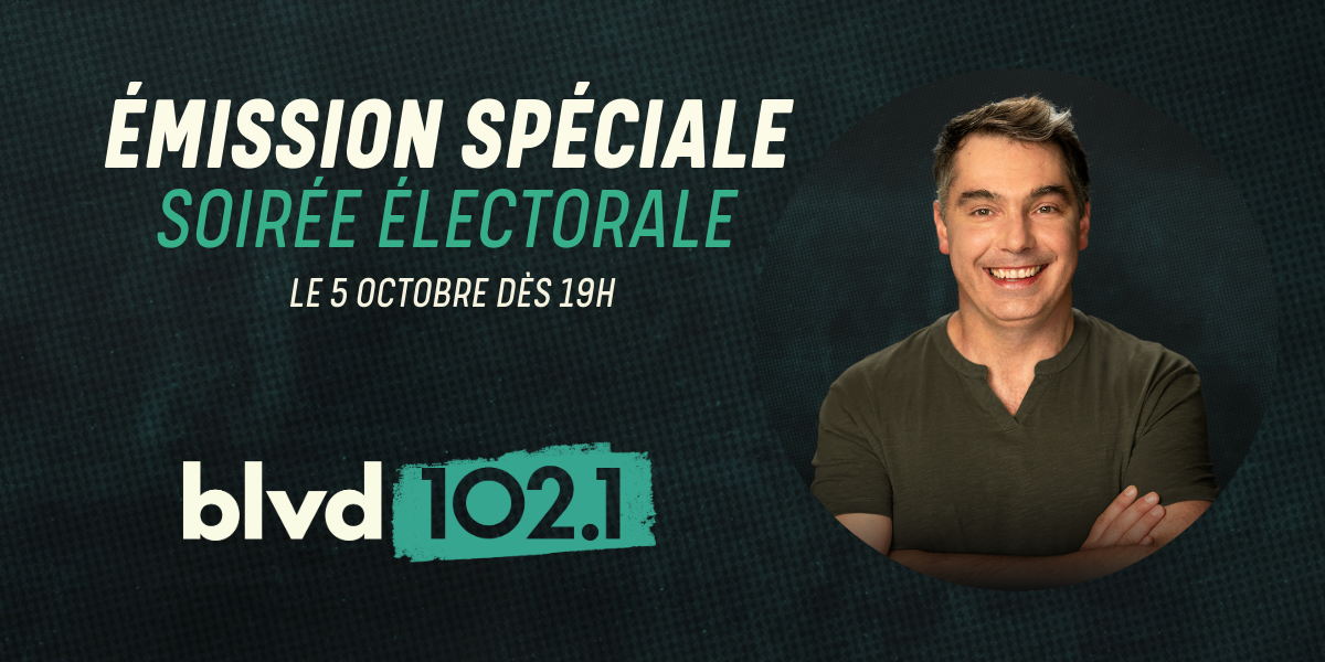 Émission spéciale : soirée électorale le 5 octobre à BLVD