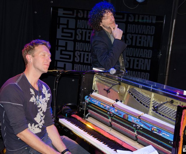 Chris Martin parle de David Bowie chez Howard Stern