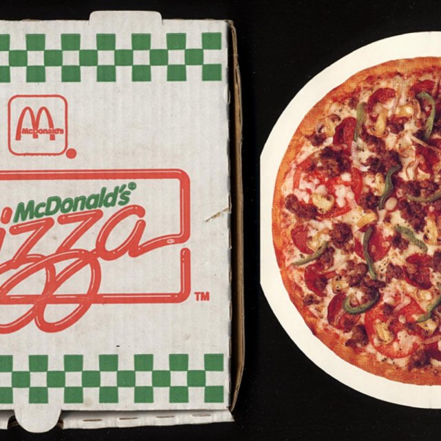 La Pizza McDo toujours vivante !