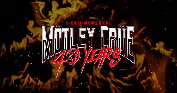 Mötley Crüe a 40 ans !