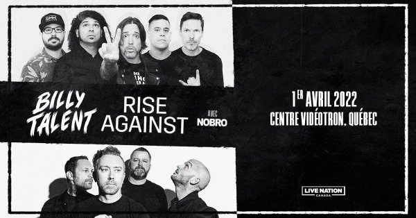 Entrevue exclusive avec les chanteurs de Rise Against et Billy Talent !