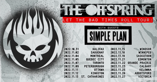 The Offspring et Simple Plan au Centre Vidéotron!