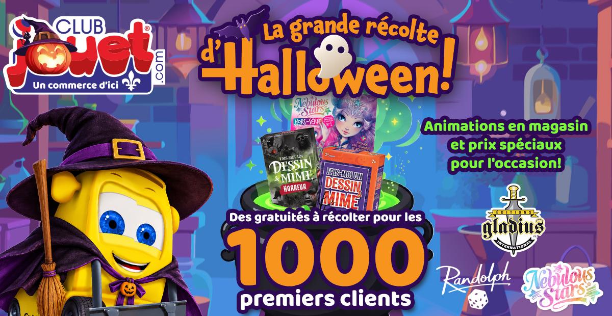 La grande récolte d'Halloween