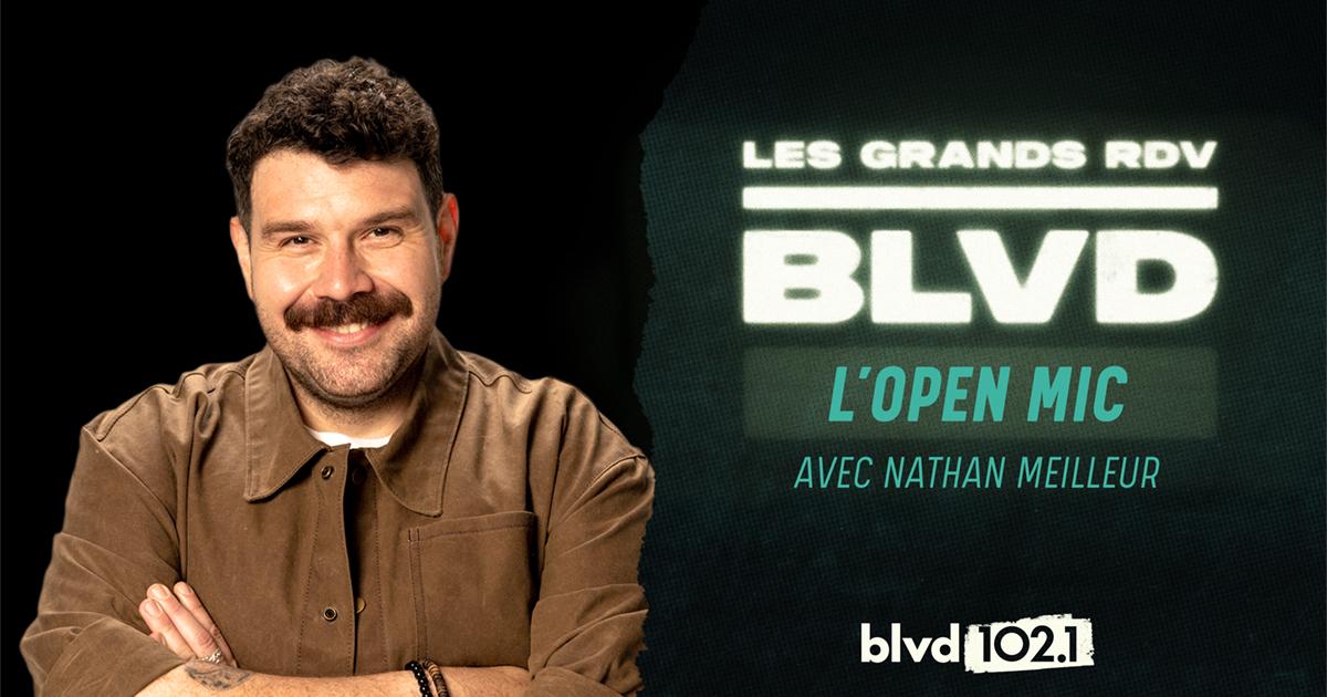 Nathan Meilleur remplace Audrey Painchaud dans l'Open Mic!