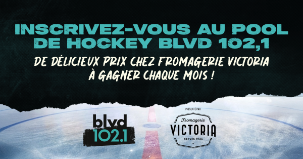 Le Pool de hockey BLVD 102,1