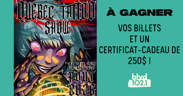 Le Québec Tattoo Show vous attend!