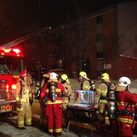 Incendie dans Charlesbourg