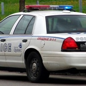 Poursuite policière à Québec Poursuite policière à Québec