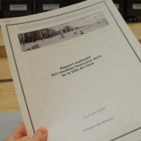 Excédent de 11,8 millions $ à Lévis Excédent de 11,8 millions $ à Lévis