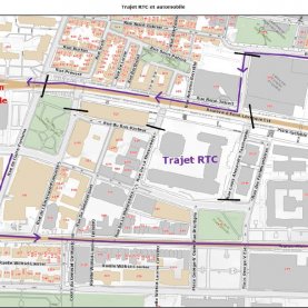 Secteur fermé à la circulation autour du Centre des congrès de Québec