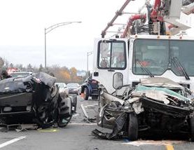Autoroute 20 Ouest à Lévis : plusieurs blessés ce matin Autoroute 20 Ouest à Lévis : plusieurs blessés ce matin