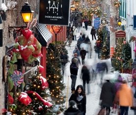 Québec sacrée ville de rêve pour les Fêtes!!