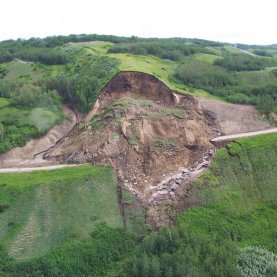 Nombre record de glissements de terrains au Québec Nombre record de glissements de terrains au Québec