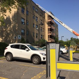 Incendie sur Nérée-Tremblay Incendie sur Nérée-Tremblay