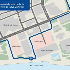 Régis Labeaume règle le dossier de la piste cyclable Dalhousie avant le déclenchement de la campagne électorale Régis Labeaume règle le dossier de la piste cyclable Dalhousie avant le déclenchement de la campagne électorale