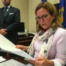 Anne Guérette dénonce l'intimidation du maire Labeaume Anne Guérette dénonce l'intimidation du maire Labeaume
