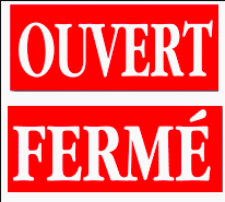ACTION DE GRÂCE : ouvert et fermé ACTION DE GRÂCE : ouvert et fermé