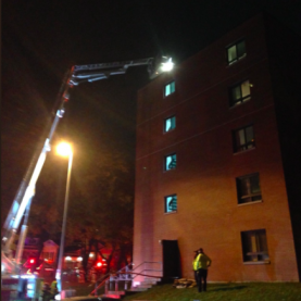 Incendie criminel dans un immeuble pour personnes âgées de 60 logements Incendie criminel dans un immeuble pour personnes âgées de 60 logements