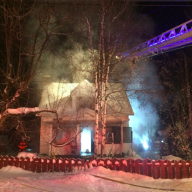 Incendie à Lac Saint-Charles