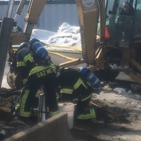 Fuite de gaz colmatée dans le secteur Vanier Fuite de gaz colmatée dans le secteur Vanier