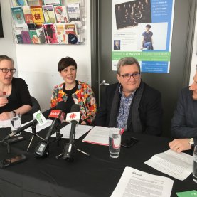 Pascale Picard et Régis Labeaume s'allient pour le SABSA