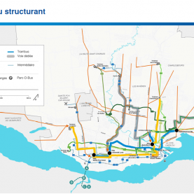 Les commerçants favorables au réseau de transport structurant Les commerçants favorables au réseau de transport structurant