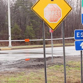 18 barrières sur l'autoroute 40