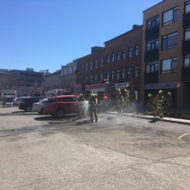 Journée occupée pour les pompiers de Québec