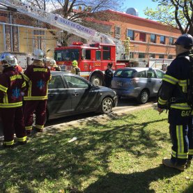Incendie majeur à l'école des métiers de Québec Incendie majeur à l'école des métiers de Québec