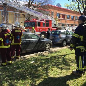 Incendie majeur à l'école des métiers de Québec