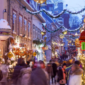 Hausse du tourisme, à Québec, cet hiver. Hausse du tourisme, à Québec, cet hiver.