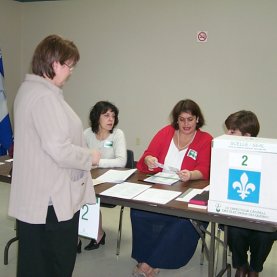 Le vote par anticipation est maintenant terminé. Le vote par anticipation est maintenant terminé.