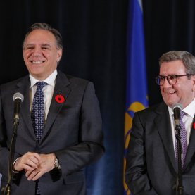 Rencontre Legault-Labeaume: la mobilité au coeur des discussions Rencontre Legault-Labeaume: la mobilité au coeur des discussions