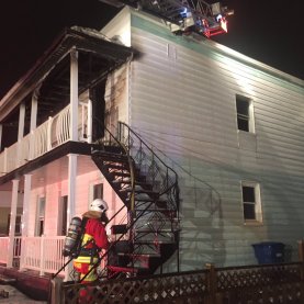 Incendie criminel dans le secteur Vanier Incendie criminel dans le secteur Vanier