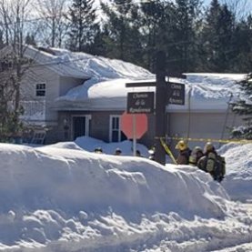 Incendie à Lac-Beauport