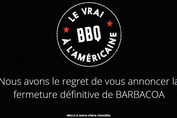 La fin pour le Barbacoa