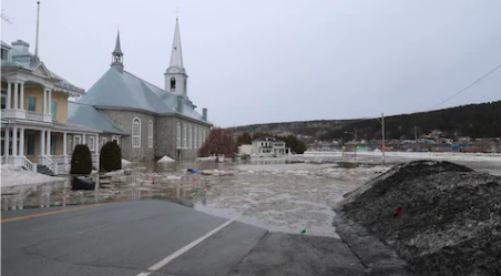 Inondations majeures à Beauceville Inondations majeures à Beauceville
