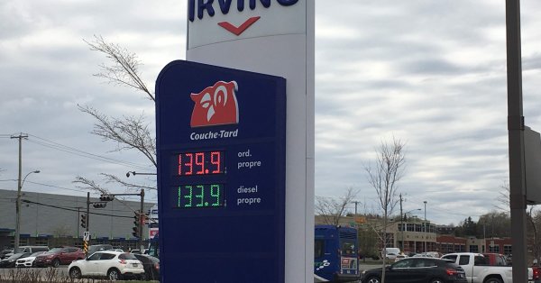 Nouvelle augmentation du prix de l'essence à Québec