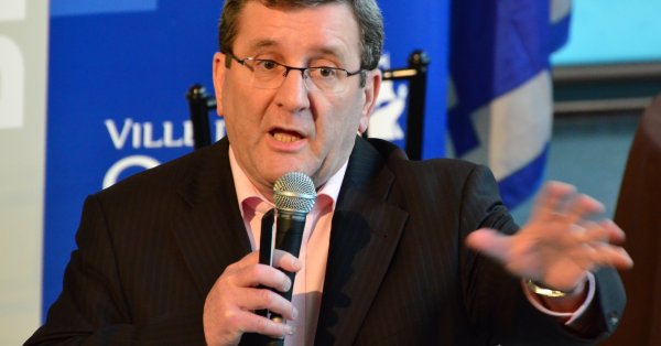 Régis Labeaume de retour au boulot Régis Labeaume de retour au boulot