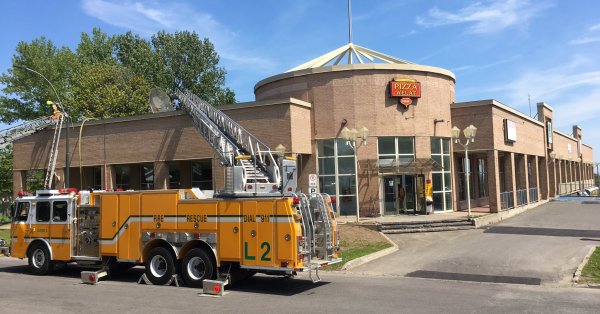 Début d'incendie dans l'arrondissement Charlesbourg Début d'incendie dans l'arrondissement Charlesbourg