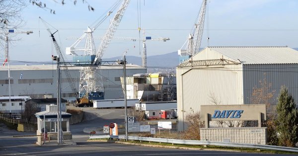 Contrat confirmé pour le chantier Davie Contrat confirmé pour le chantier Davie
