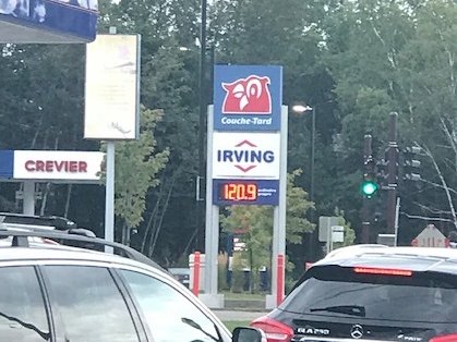 Augmentation du prix de l'essence à 1,20$ le litre Augmentation du prix de l'essence à 1,20$ le litre