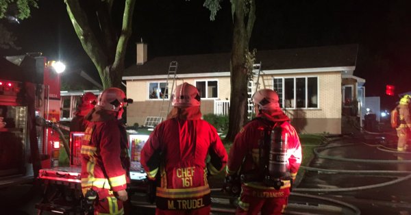 Incendie dans une résidence de Duberger Incendie dans une résidence de Duberger