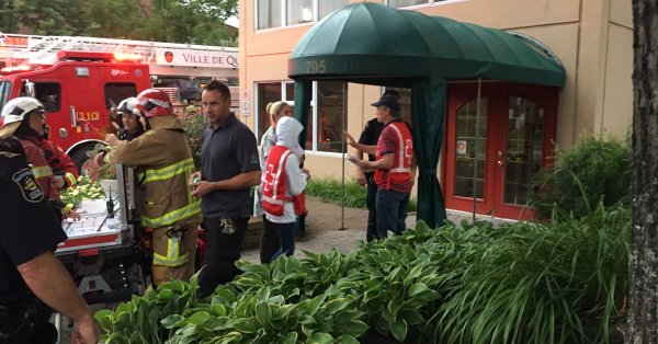 Deux incendies en fin d'après-midi à Québec Deux incendies en fin d'après-midi à Québec