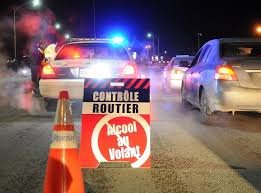 Barrage contre l'alcool au volant à L'Ancienne-Lorette