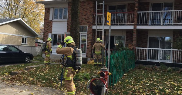 Incendie dans Limoilou