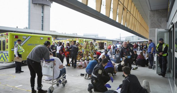 Important exercice de simulation à l'Aéroport de Québec