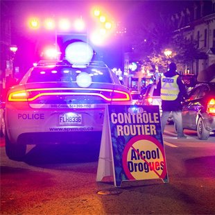 Barrages routiers: une arrestation pour conduite avec les facultés affaiblies par l'alcool