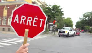 Nouvelle manifestation des brigadiers scolaires de la Ville de Québec Nouvelle manifestation des brigadiers scolaires de la Ville de Québec